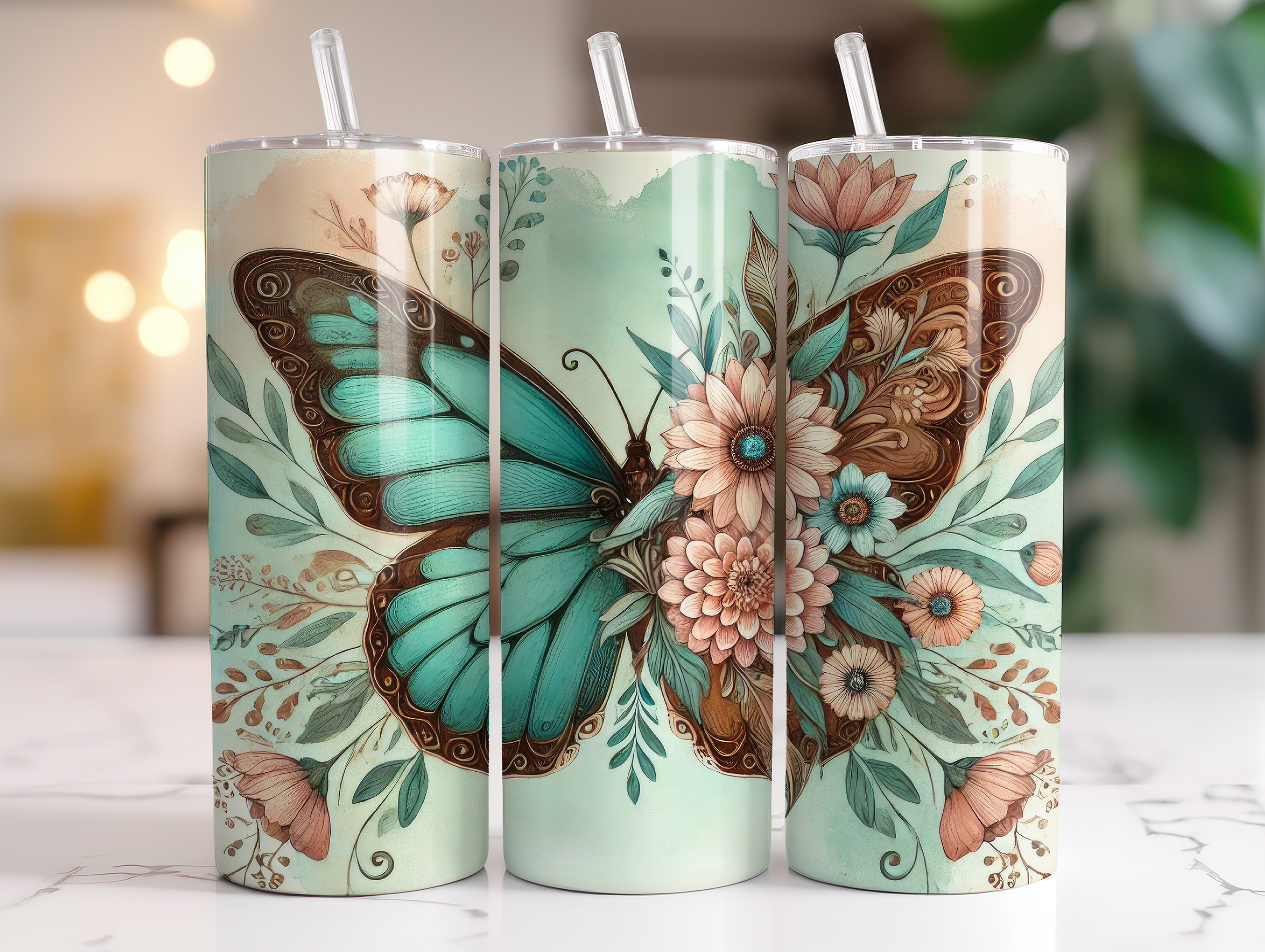 20oz Skinny Tumbler 600ml - Image 2