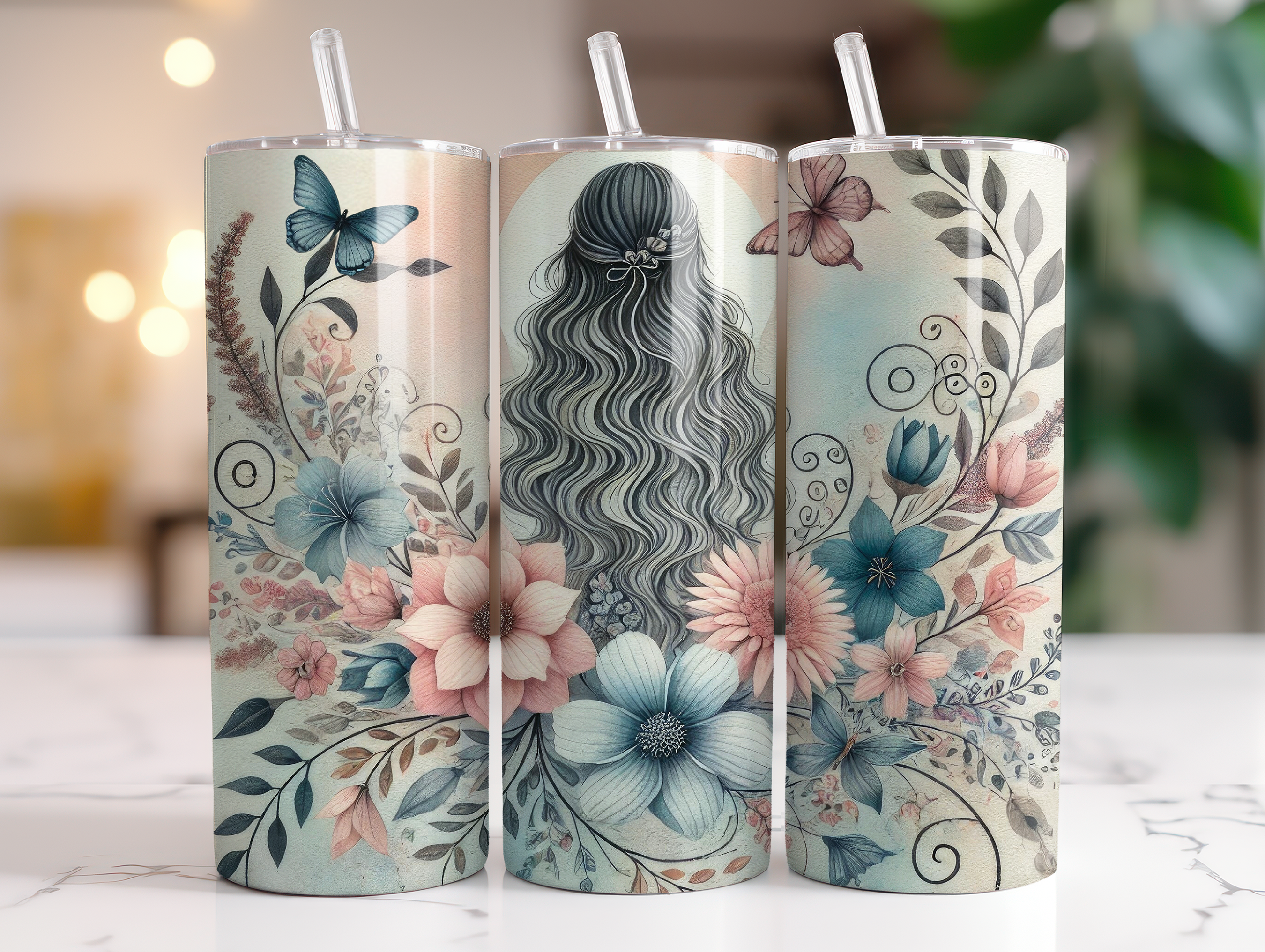 20oz Skinny Tumbler 600ml - Image 3