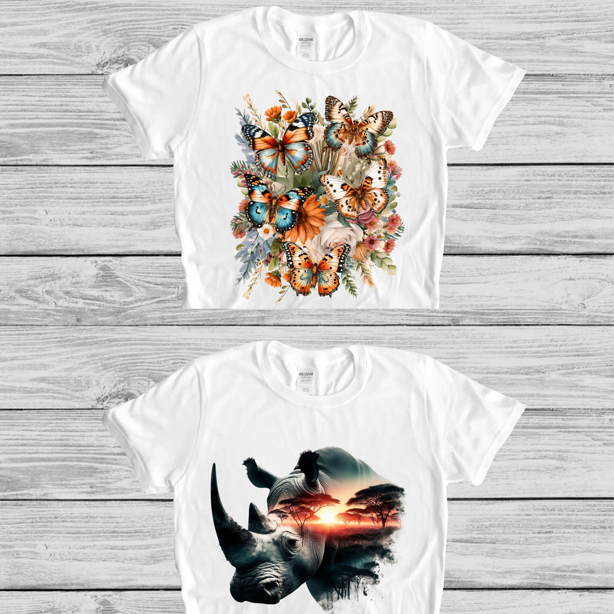 Crew neck T shirt Adult Unisex