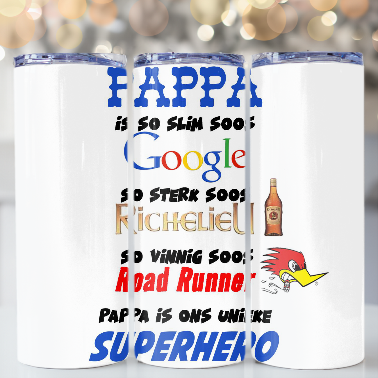 Fathers day Personalized 20oz Skinny Tumbler - Image 11