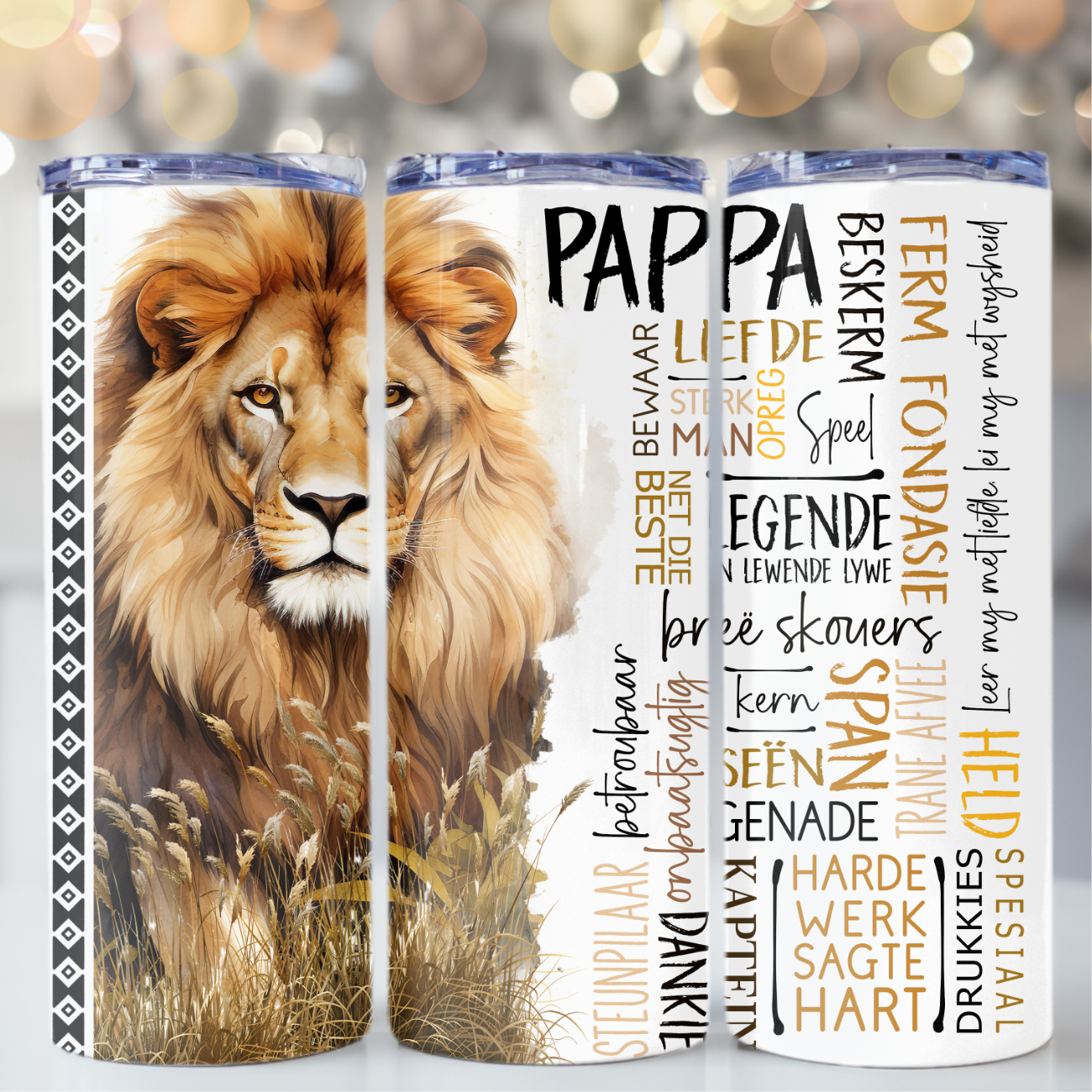 Fathers day Personalized 20oz Skinny Tumbler